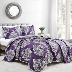 Lachlan 3 piece bedspread set (size: Queen)
