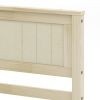 Twin/Full/Queen Size Wooden Bed Frame with Headboard and Slat Support