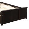 Platform Bed with Twin Size Trundle, Twin Size Frame