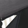 Upholstered Platform bed with a Hydraulic Storage System, Queen size