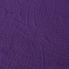 3 Piece Oversized Ultrasonic Embossed Bedspread Set with Coin Medallion Pattern